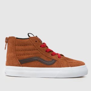 Vans tan sk8-hi Boys Toddler trainers