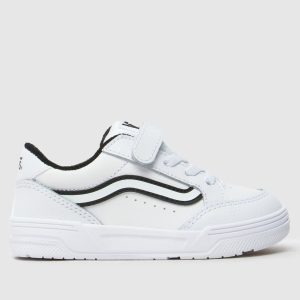 Vans white & black hylane v Toddler trainers