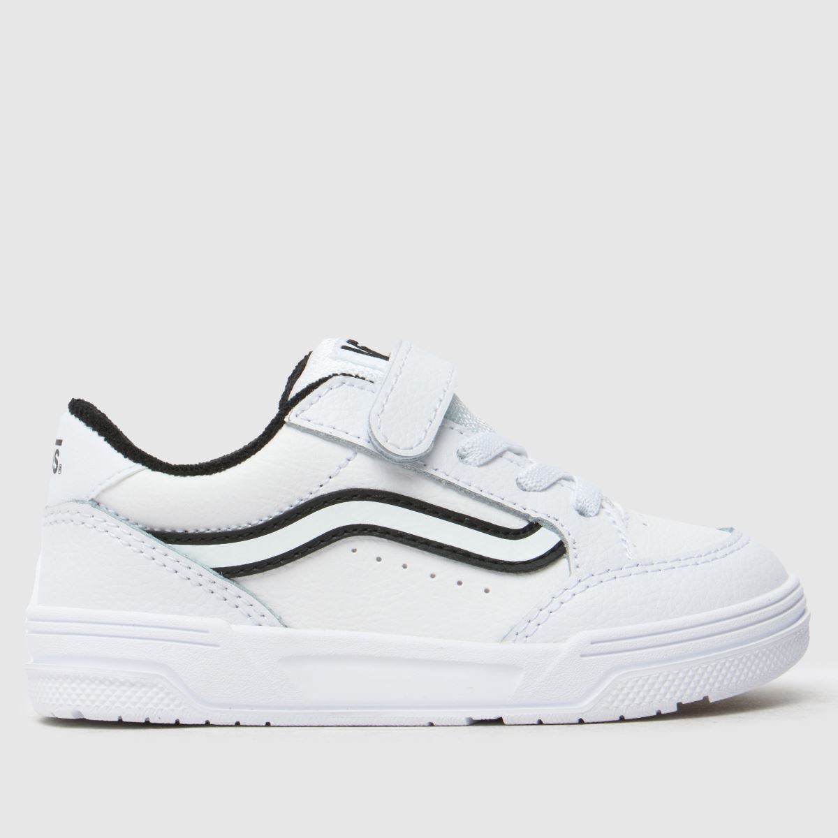 Vans white & black hylane v Toddler trainers