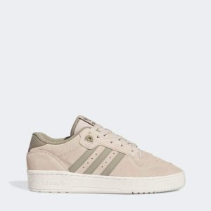 adidas Originals Rivalry low trainers in wonder beige-Neutral