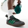 adidas Originals Samba OG in black and green