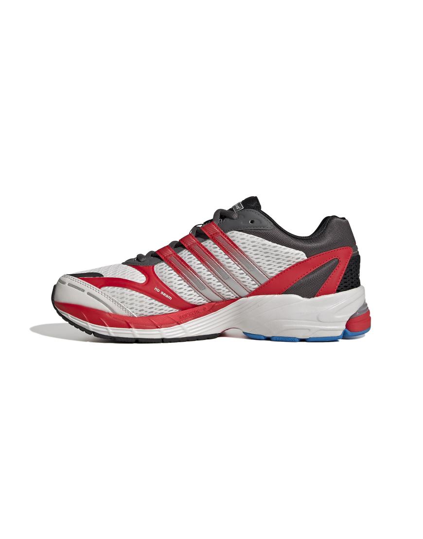 adidas Originals Supernova Cushion trainers in grey and red