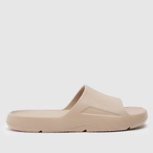 schuh harris slider sandals in stone